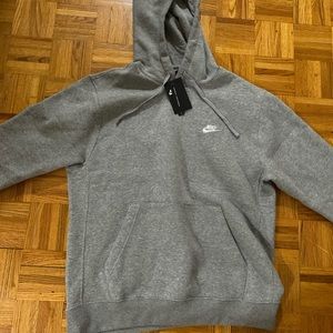 BRAND NEW WITH TAGS GREY NIKE HOODIE